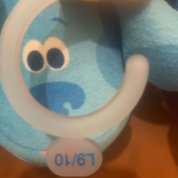 Blue Blues Clues Magenta Slip On Slippers Toddler size 9/10. NWT!    - Picture 5 of 8